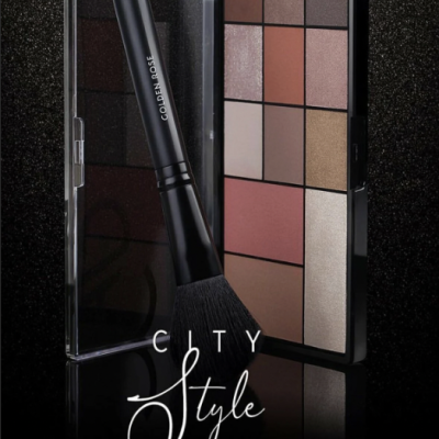 Golden rose city style Face&eye palette