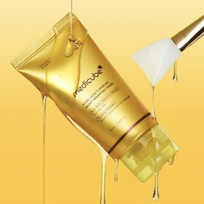 medicube kojic acid turmeric night wrapping mask