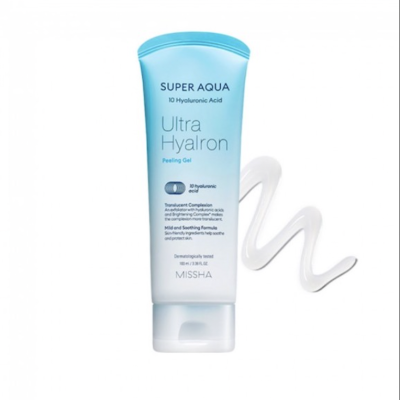 missha super aqua ultra hyluronic peeling gel